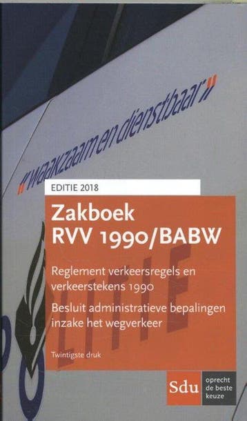 9789012401944 Zakboek RVV1990/BABW | Tweedehands, Boeken, Verzenden, Zo goed als nieuw, Ton van der Pluijm