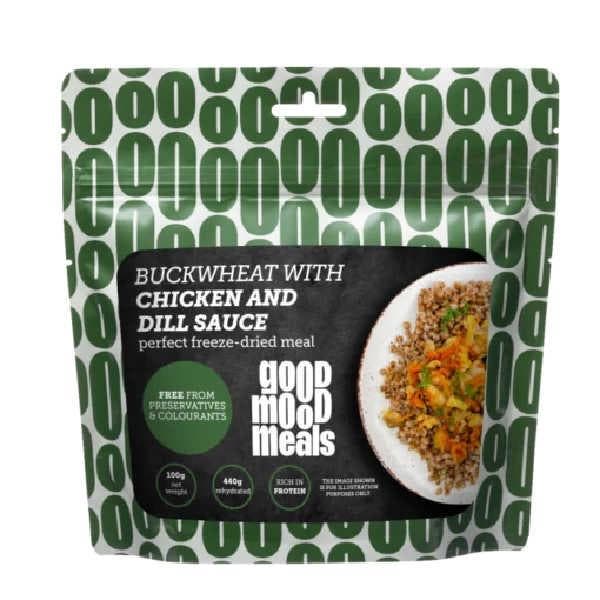 Boekweit met Kip en Dillesaus - Good Mood Meals, Diversen, Levensmiddelen
