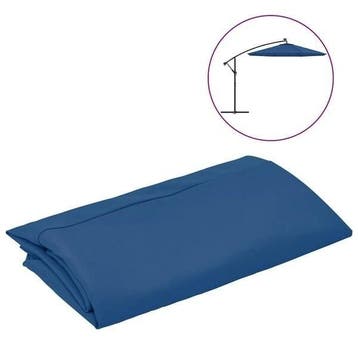 Parasoldoek 300cm Azuurblauw | Retourdeal 33% Korting, Ophalen of Verzenden, Zo goed als nieuw, 2 tot 3 meter, Overige typen