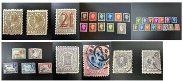 Nederland 1867/1948 - Selectie wb beter NL en OGD, Postzegels en Munten, Postzegels | Nederland, Gestempeld