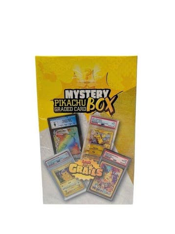 Pokémon Mystery box - Mystery Pikachu Graded Card Box -, Hobby en Vrije tijd, Verzamelkaartspellen | Pokémon, Nieuw