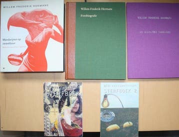 Willem Frederik Hermans - Lot met 5 boeken - 1988-2016, Antiek en Kunst, Antiek | Boeken en Bijbels