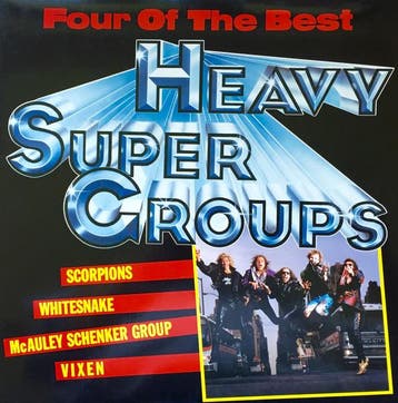 Various - Four Of The Best / Heavy Super Groups, Ophalen of Verzenden, Gebruikt
