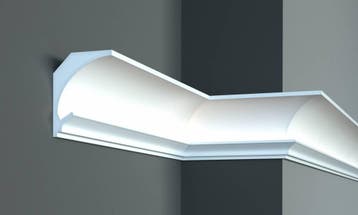LED sierlijst voor indirecte verlichting XPS (115 x 90 mm), Ophalen of Verzenden, Nieuw