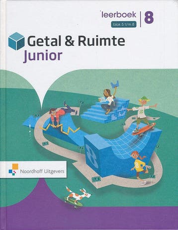 Getal en Ruimte Junior leerboek blok 5 t/m 8 groep 8, Verzenden, Nieuw