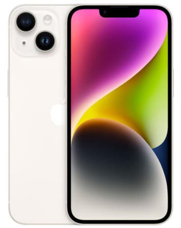 Refurbished iPhone 14 128GB Wit, Telecommunicatie, Verzenden, Nieuw