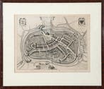 (Kopergravure) Joan Blaeu, Bolswaert, Holland, 17e eeuw, Antiek en Kunst