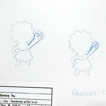 The Simpsons : Licentieafdeling: Kunstwerk van Lisa Simpson, Nieuw in verpakking