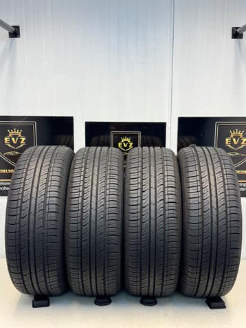 4 stuks 225/55R18 inch zomerbanden Nexen Classe Premiere 8mm, 18 inch, Gebruikt, Band(en), Personenwagen