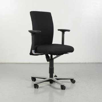 Bureaustoel Klober - Zwart - Opnieuw gestoffeerd, Ophalen of Verzenden, Nieuw in verpakking