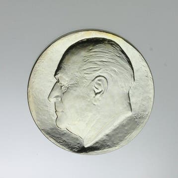Noorwegen. Olav V. 50 Kroner 1978 / Kings 75th Birthday, Gestempeld