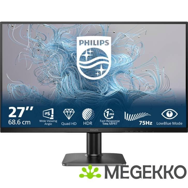 Philips 1000 series 27E2N1500L/00 27  Quad HD 75Hz IPS, Computers en Software, Monitoren, Nieuw, Verzenden