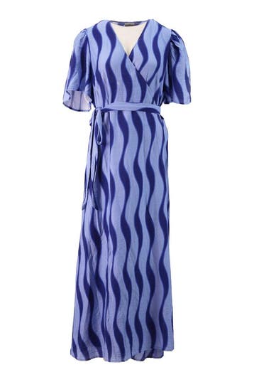 Only Carmakoma Jurk in maat 42 Blauw, Only Carmakoma, Verzenden, Gedragen, Blauw