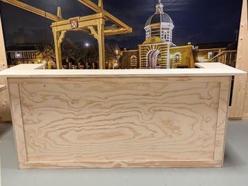 Multifunctionele Bar of Balie – Maatwerk, Snelle Levertijd, Ophalen of Verzenden, Nieuw, Inclusief barstoelen