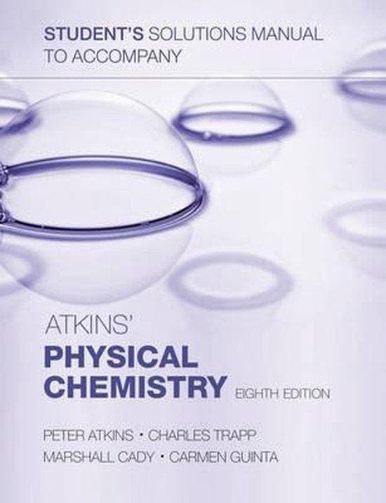 Students solutions manual to accompany Atkins Physical, Boeken, Taal | Engels, Gelezen, Verzenden
