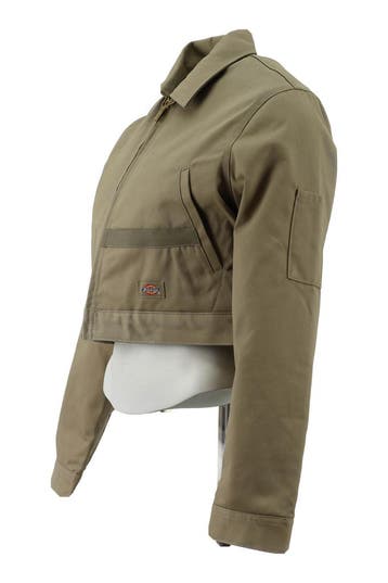 Dickies Jas in maat XS Beige, Dickies, Verzenden, Zo goed als nieuw, Beige