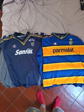 Parma - Italiaanse voetbal competitie - Voetbalshirt, Nieuw