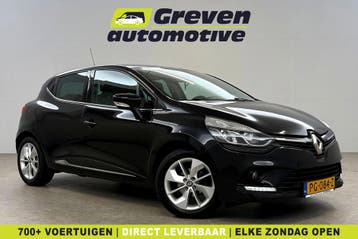 Renault Clio 0.9 TCe Limited | Airco | Cruise | Parkeersens., Euro 6, Zwart, Handgeschakeld, Nieuw