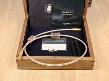 Nordost Odin Gold highend digital audio interconnect BNC (wi, Audio, Tv en Foto, Ophalen of Verzenden, Gebruikt, Overige kabels