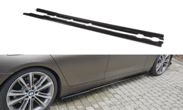 Zijskirts Diffusers BMW 6 GRAN COUPÉ Glanzend Zwart, Ophalen of Verzenden, Nieuw