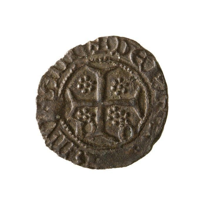 Portugal. D. João I (1385-1433). Quinto de Real Cruzado -, Postzegels en Munten, Munten | Europa | Niet-Euromunten