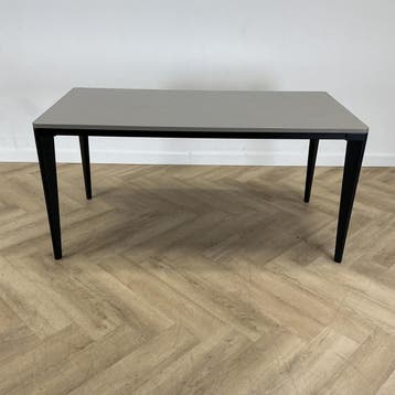 Vitra Nexus designtafel 150x75 cm, grijs - zwart, Ophalen of Verzenden, Gebruikt