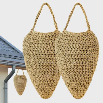 Nep Wespen Nest 2 Stuks - Ophangbaar Afweermiddel voor Tuin