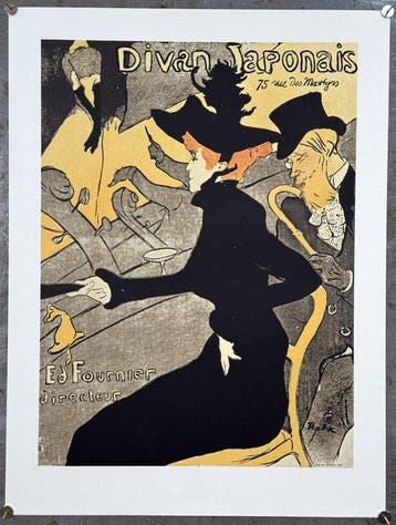Henri de Toulouse Lautrec - Divan Japonais | Ed. Fournier |