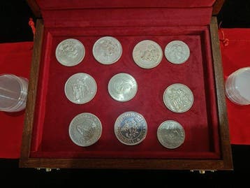 Spanje-Mexico-Frankrijk-Nederland. Estuche Deluxe Collection