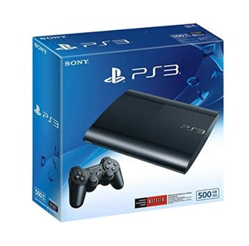 Playstation 3 Super Slim 500GB + Controller in Doos, Spelcomputers en Games, Ophalen of Verzenden, Zo goed als nieuw