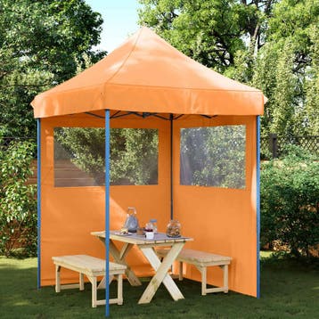vidaXL Partytent 200 x 200 x 306 cm Oranje Oxford Stof, Tuin en Terras, Partytenten, Verzenden, Nieuw, Partytent