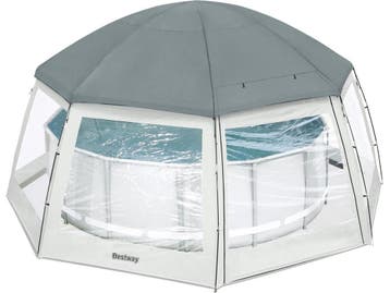 Bestway Flowclear - Pool Dome - Zwembadoverkapping, Kinderen en Baby's, Speelgoed | Overig, Verzenden, Zo goed als nieuw