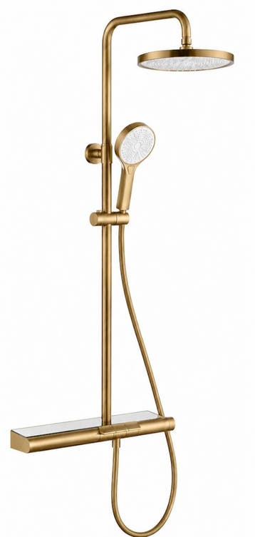 SALE - Stenvik - Goud - Piano button - Doucheset opbouw -, Ophalen of Verzenden, Nieuw