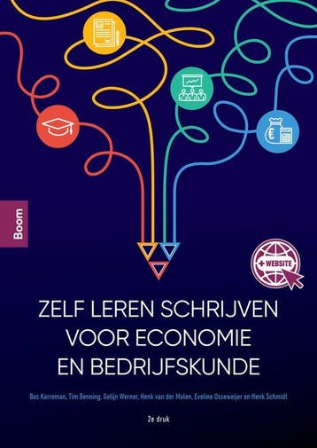 9789024435319 Zelf leren schrijven voor economie en bedri..., Verzenden, Nieuw, Bas Karreman