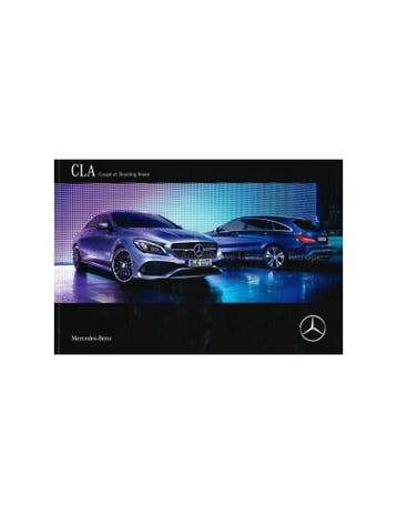 2017 MERCEDES BENZ CLA-KLASSE BROCHURE FRANS, Nieuw, Author