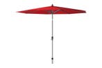 Platinum Riva stokparasol 3 m. rond - Rood, Tuin en Terras, Verzenden, Nieuw, Stokparasol, Kantelbaar