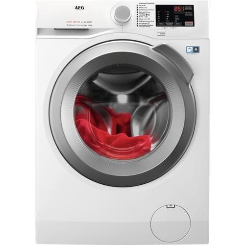 AEG LF62CS86 - Wasmachine - 8 kg - 1600 tpm - ProSense -, Witgoed en Apparatuur, Wasmachines, Voorlader, 85 tot 90 cm, Ophalen of Verzenden