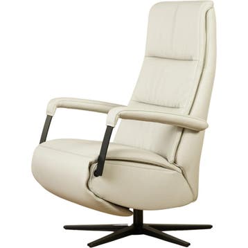 Leren elektrisch relaxfauteuil Core, Bohemian, Industrieel, Modern, Scandinavisch, Nieuw, Ophalen of Verzenden, 50 tot 75 cm