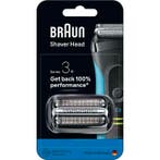 BRAUN Series 3+ scheerkop - 2 scheerbladen - MicroComb-ka..., Witgoed en Apparatuur, Persoonlijke-verzorgingsapparatuur, Verzenden
