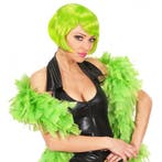 Lime groene veren boa 180 cm - Boa's, Verzenden, Nieuw