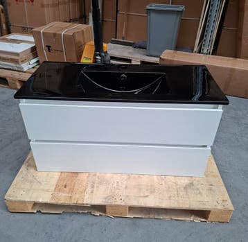 SALE - OP=OP Badmeubel 100 cm nr350 -, Ophalen of Verzenden, Nieuw