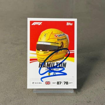 Ferrari - Topps 36 Lightning Lids Lewis Hamilton helmet, Nieuw