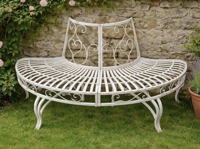 Tuinbank - Staal, Antiek en Kunst, Curiosa en Brocante