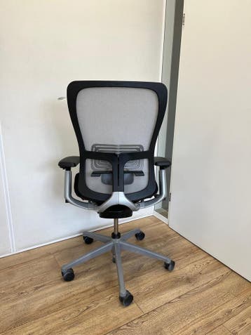 200x Refurbished Haworth Zody Bureaustoel Full Option!, Huis en Inrichting, Bureaustoelen, Verzenden, Zo goed als nieuw, Grijs