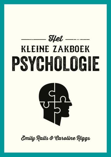 Psychologie   Het kleine zakboek 9789036640312, Boeken, Psychologie, Verzenden, Zo goed als nieuw