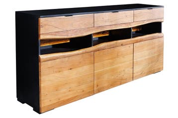 Dressoir GRAND ACACIA 180 cm, acaciahout, natuurlijke rand, Ophalen of Verzenden, Nieuw