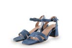 Manfield Sandalen in maat 38 Blauw, Sandalen of Muiltjes, Zo goed als nieuw, Manfield, Verzenden