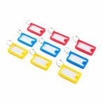 Benson Set van 9 rechthoekige sleutellabels - 4,5 x 2,5 c..., Verzamelen, Sleutelhangers, Ophalen of Verzenden, Nieuw