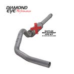 Diamond Eye KIT 4in Catback MFLR RPLCMENT PIPE Single AL:, Ophalen of Verzenden, Nieuw