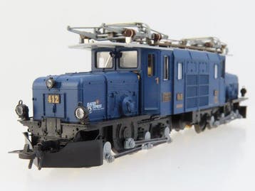 Bemo H0m - 1255 152 - Elektrische locomotief (1) - Ge 6/6, Nieuw